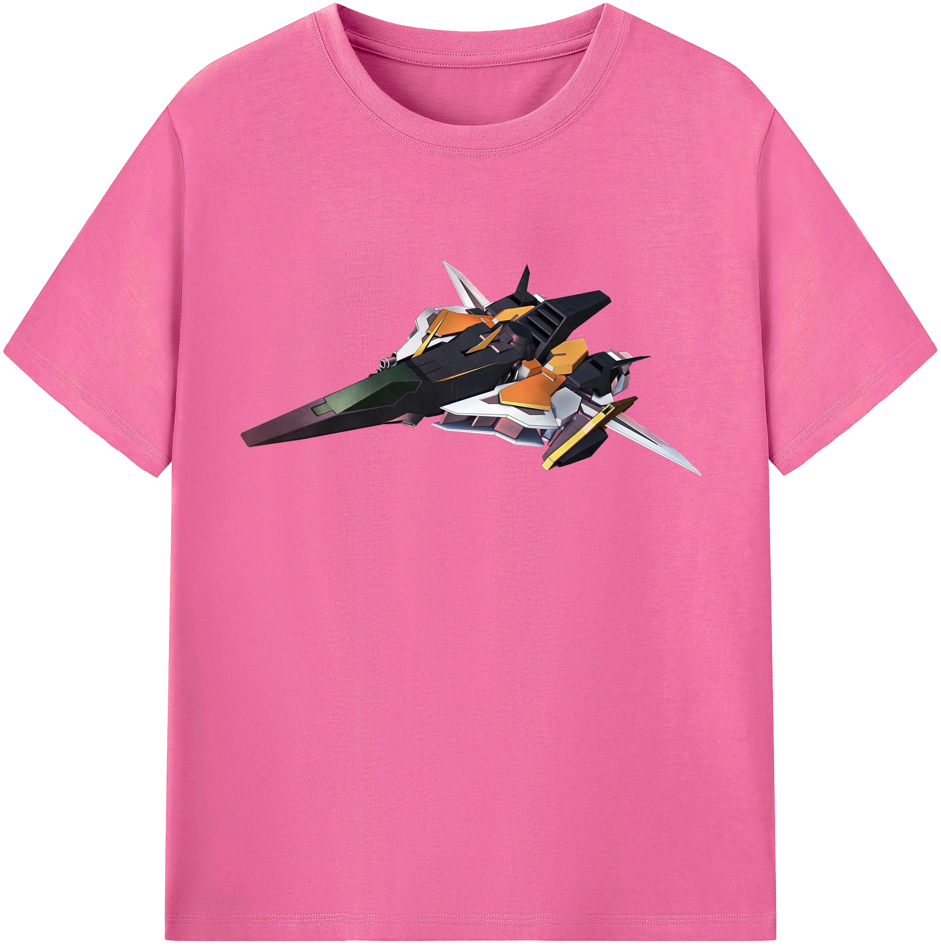 （画像用） 機動戦士ガンダム Mobile Suit Gundam レディースカジュアルプリントTシャツ（綿100％）